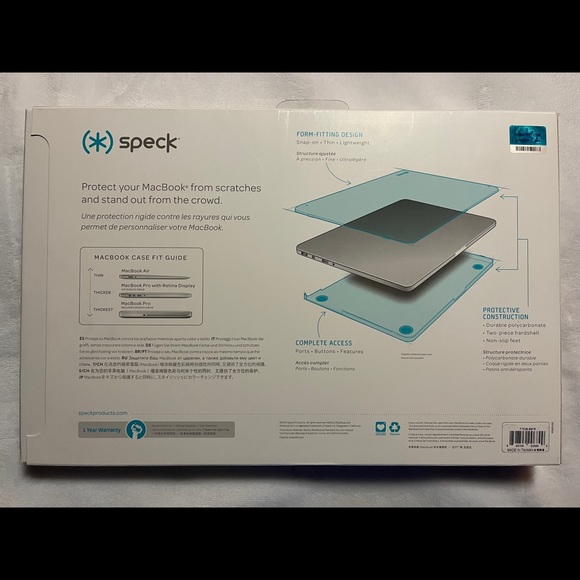 Speck SmartShell Case MacBook Pro 13” & Air 13” - Picture 3 of 14